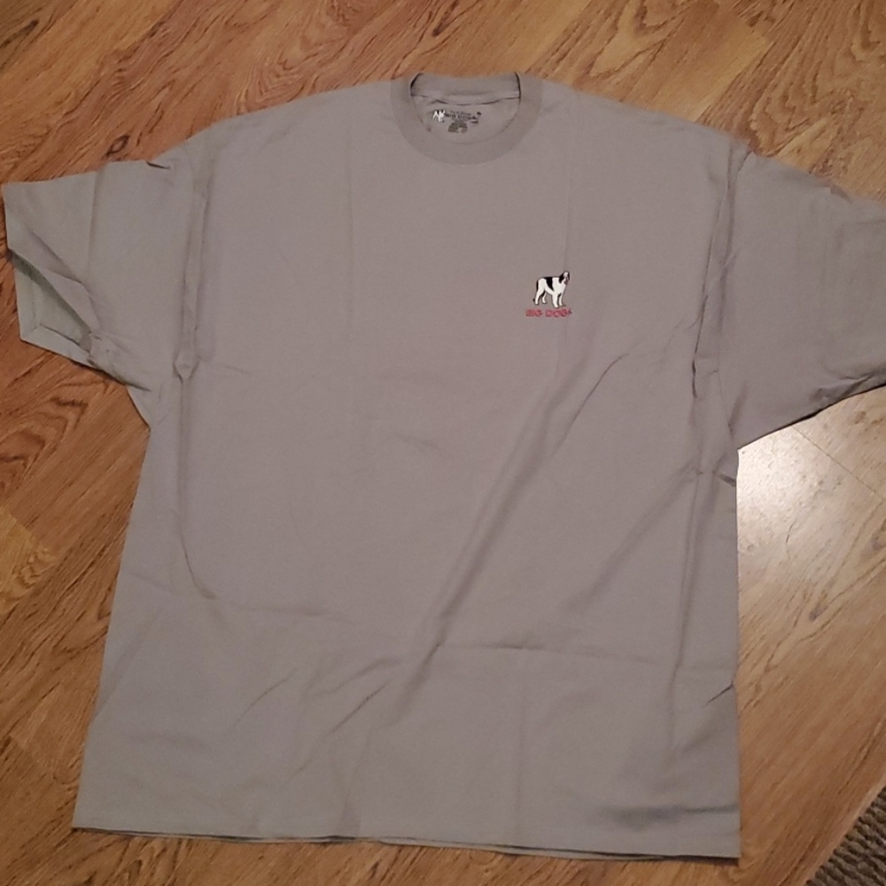 Big Dogs 4XL Grey Graphic T-Shirt